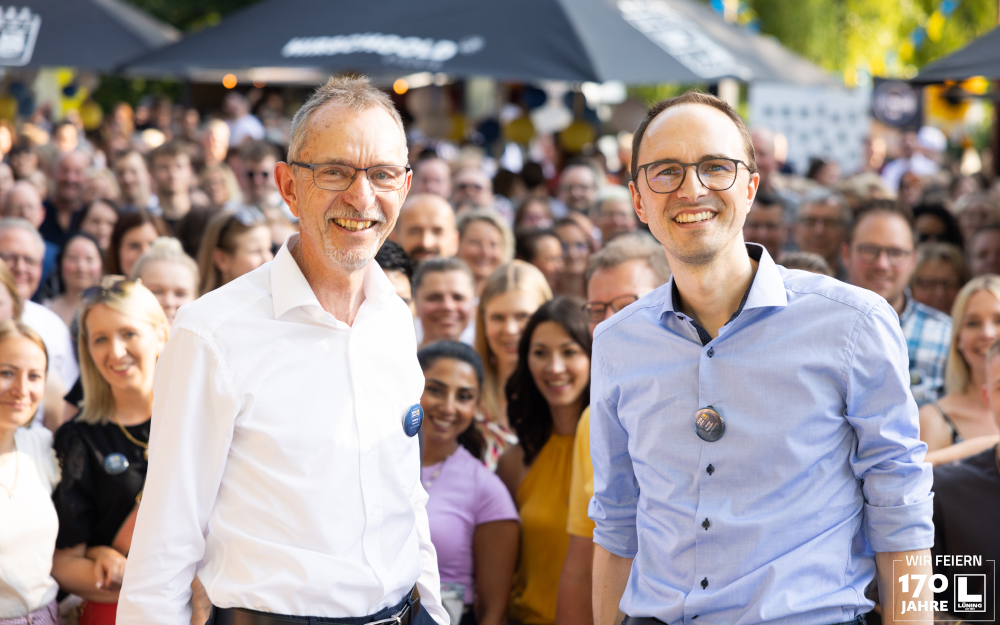 LÜNING-Team feiert bei großer Sommerparty